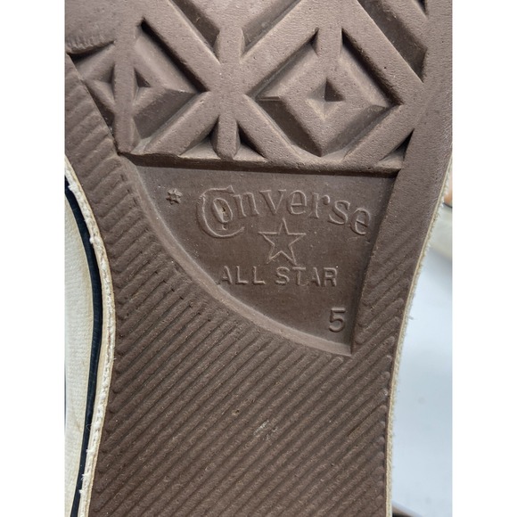 Vintage Deadstock Converse Shoes USA Men's Sz 5 Wo's Sz 7Chuck Taylor Peach Pink - Picture 12 of 14